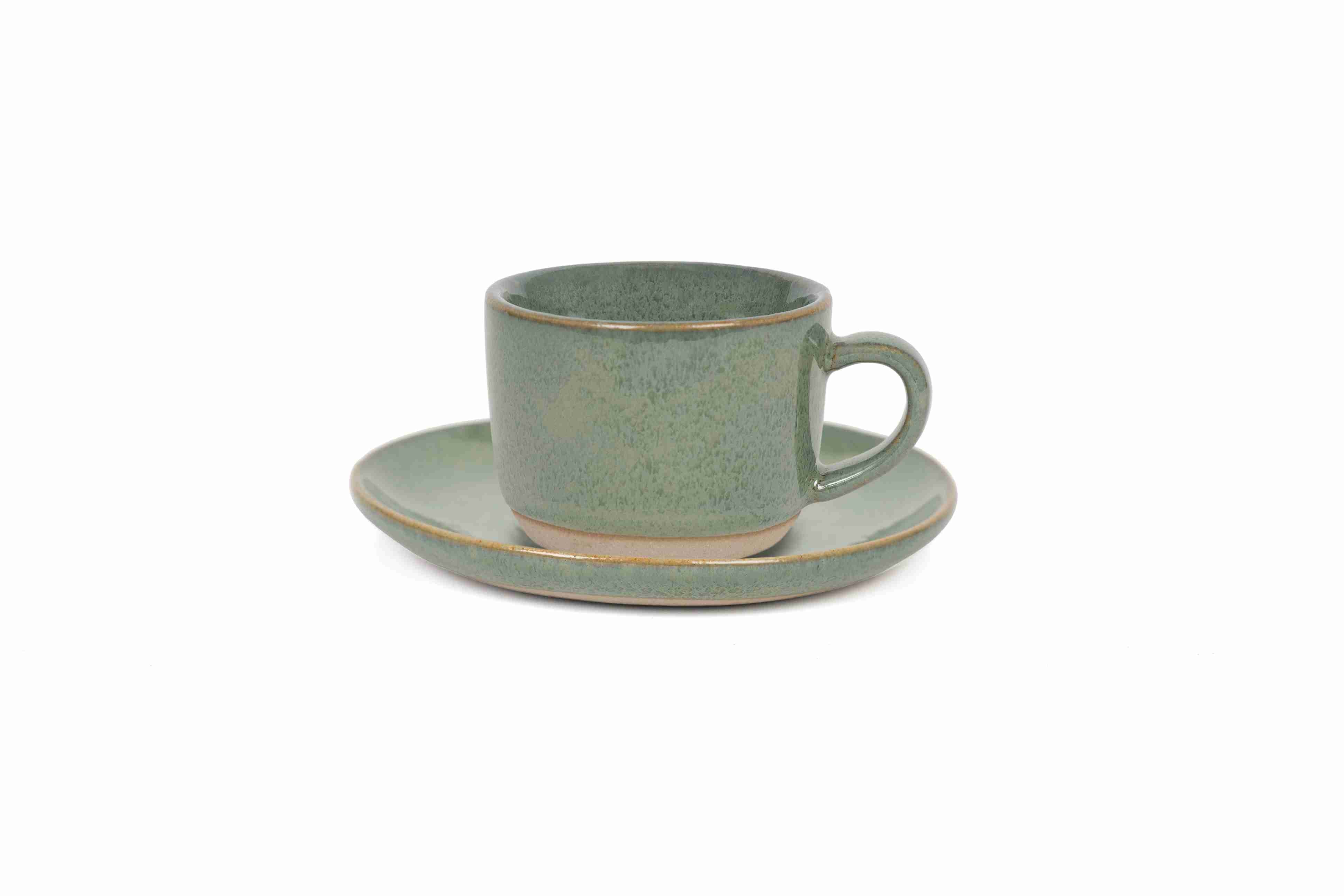 Front of the House Front of the House 4.5" Artefact® Saucer - Moss (Sold in case pack of 12) FOH-DCS070GRP23