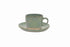 Front of the House Front of the House 4.5" Artefact® Saucer - Moss (Sold in case pack of 12) FOH-DCS070GRP23