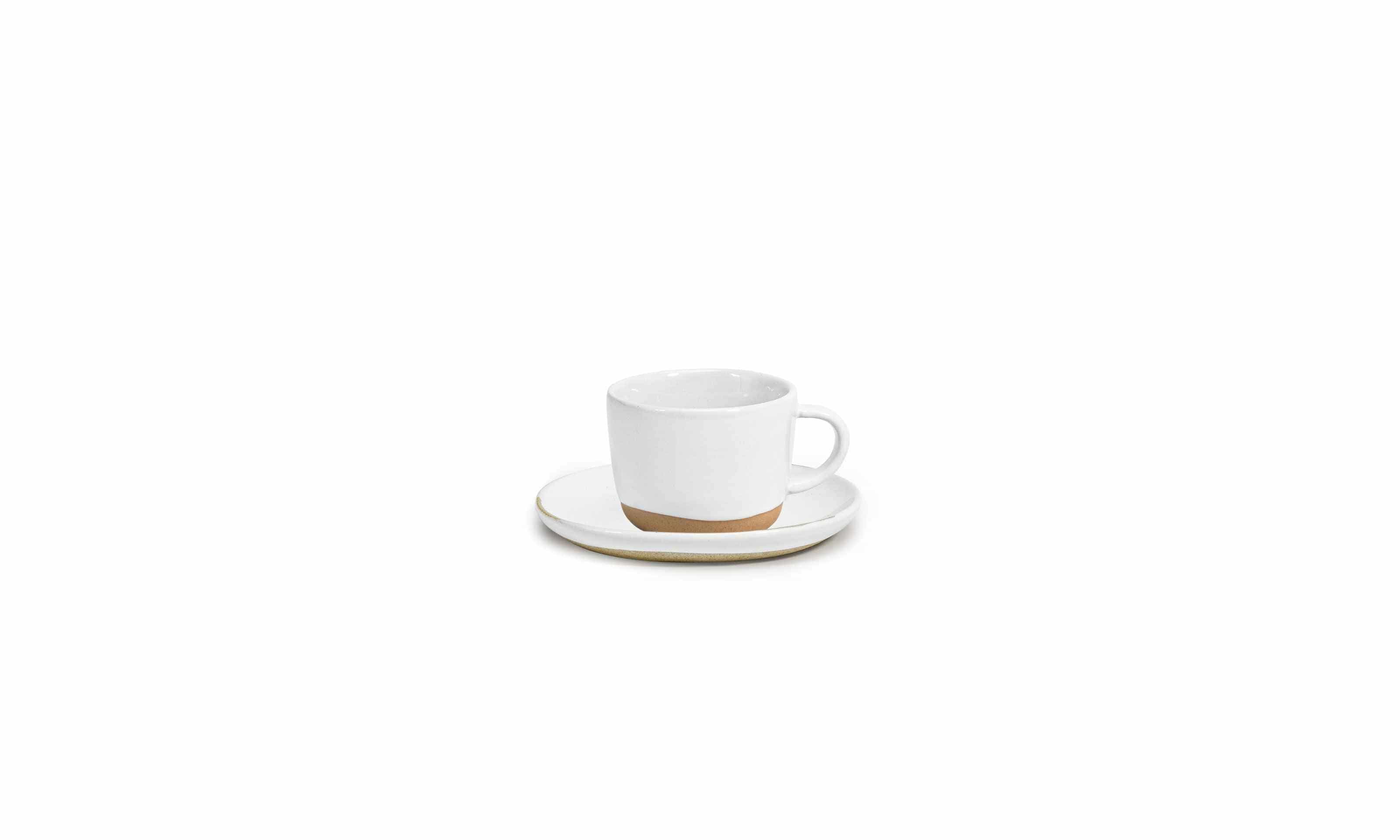 Front of the House Front of the House 4.5" Artefact® Saucer - White (Sold in case pack of 12) FOH-DCS070WHP23