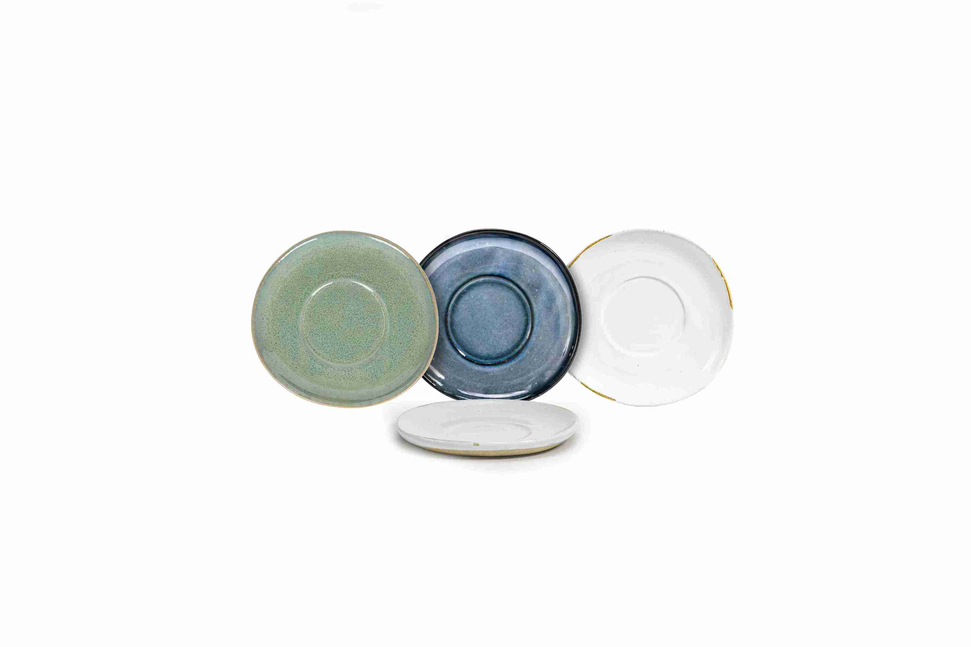 Front of the House Front of the House 4.5" Artefact® Saucer - White (Sold in case pack of 12) FOH-DCS070WHP23
