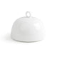Front of the House FOH DCV000WHP23 Monaco 5.25" Superwhite Round Porcelain Cover - Case of 12 FOH-DCV000WHP23