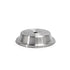 Front of the House FOH CV002BSS23 9.5" Silver Round Brushed Stainless Steel Plate Cover - Case of 12 FOH-DCV002BSS23