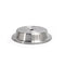 Front of the House FOH DCV003BSS23 10.62" Silver Round Brushed Stainless Steel Plate Cover - Case of 12 FOH-DCV003BSS23