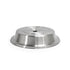 Front of the House FOH DCV004BSS23 11" Silver Round Brushed Stainless Steel Plate Cover - Case of 12 FOH-DCV004BSS23