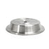 Front of the House FOH DCV005BSS23 11.5" Silver Round Brushed Stainless Steel Plate Cover - Case of 12 FOH-DCV005BSS23