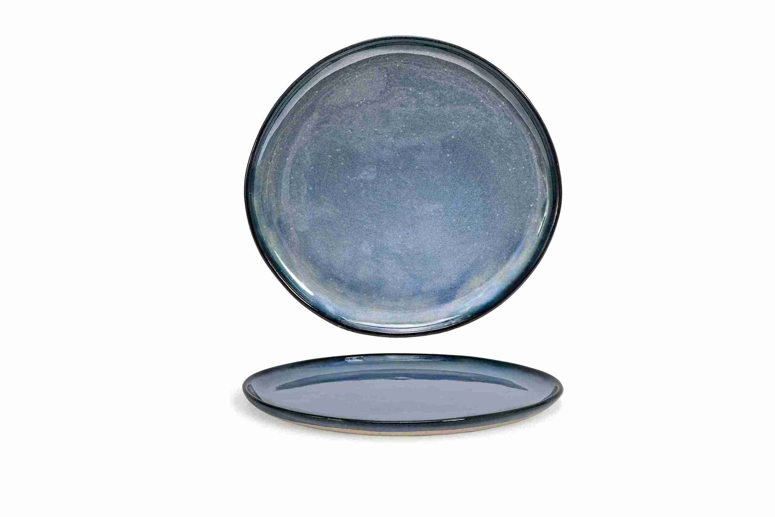 Front of the House Front of the House 11" Round Artefact® Plate - Indigo (Sold in case pack of 4) FOH-DDP068BLP21