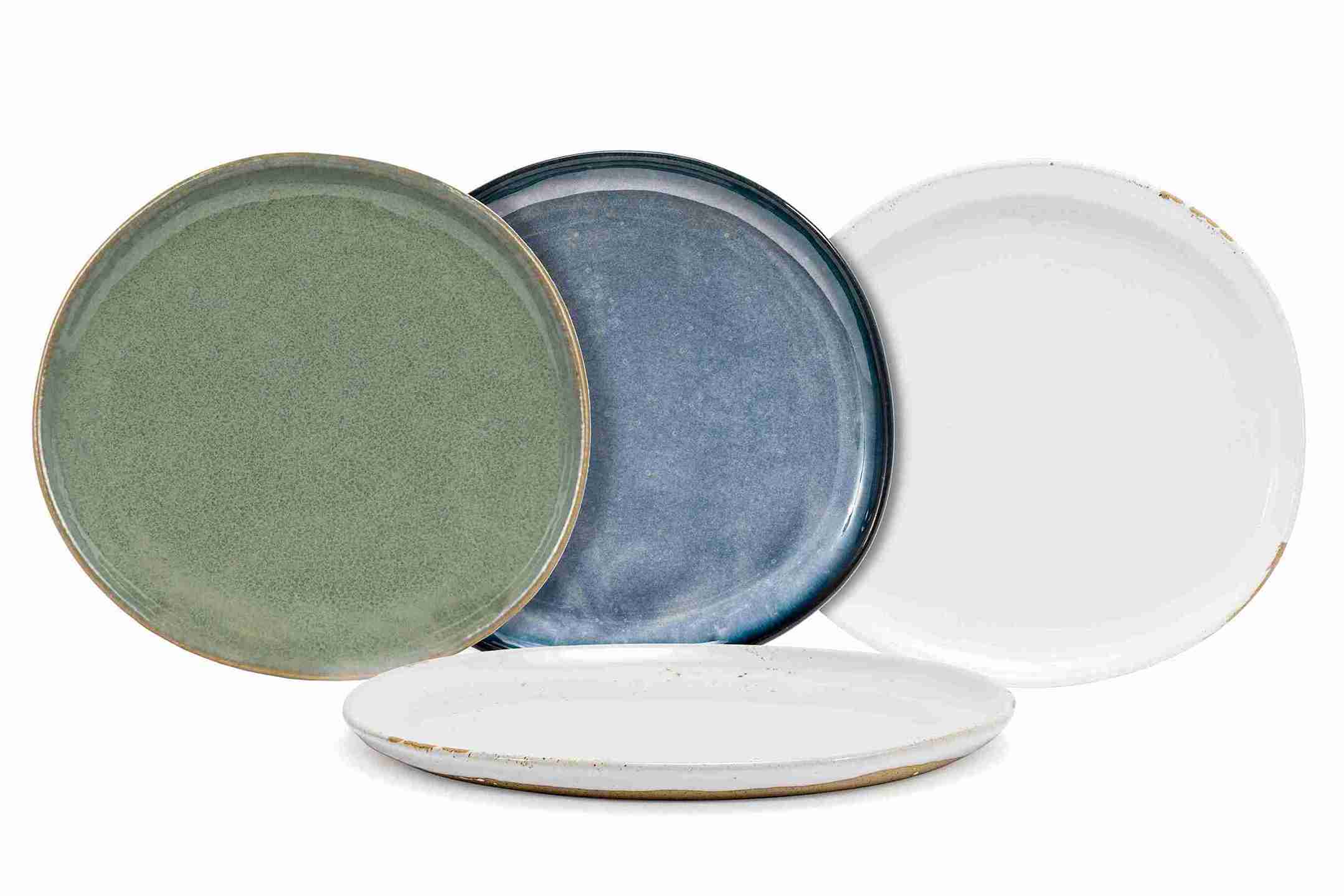 Front of the House Front of the House 9" Round Artefact® Plate - Indigo (Sold in case pack of 6) FOH-DDP069BLP22