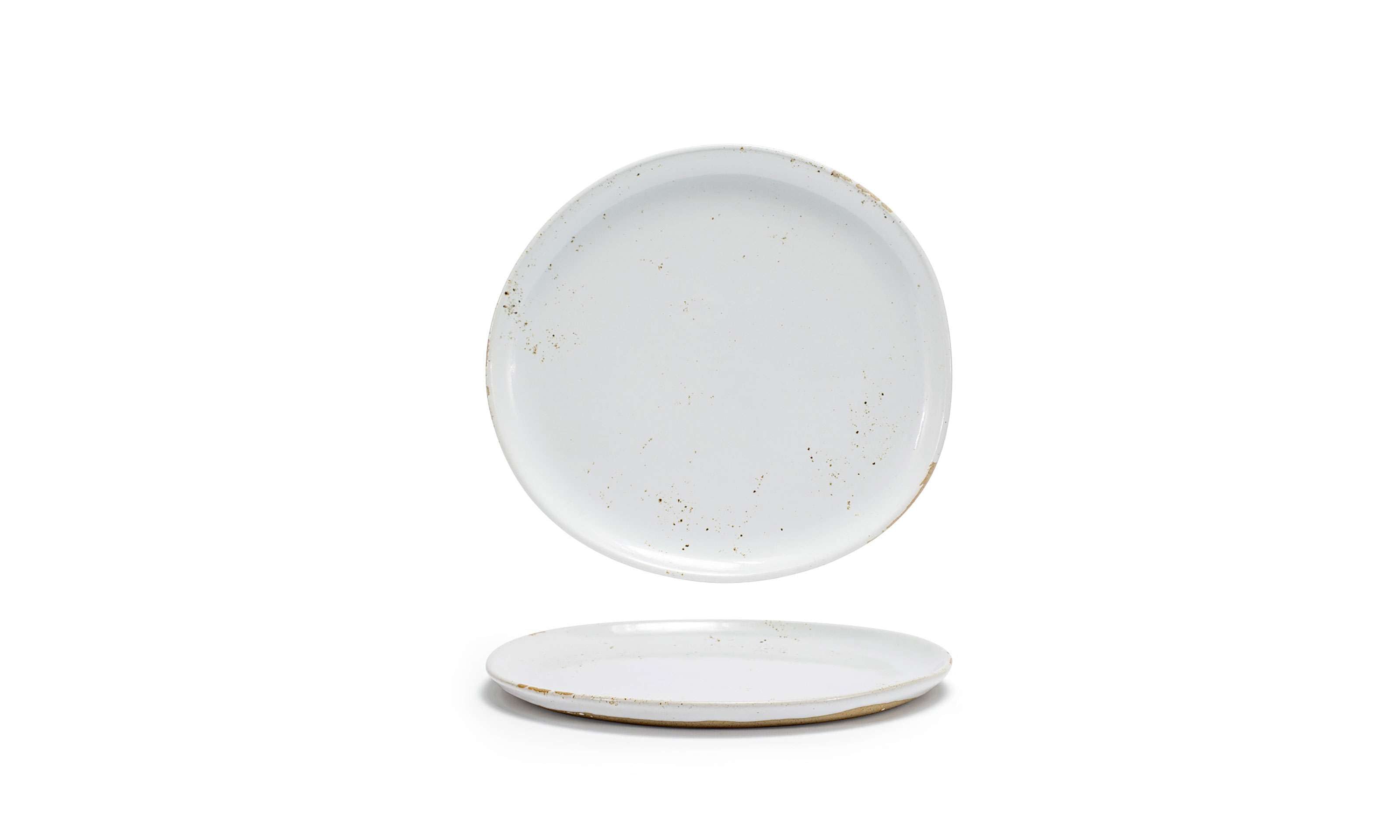 Front of the House Front of the House 9" Round Artefact® Plate - Ash (Sold in case pack of 6) FOH-DDP069BEP22