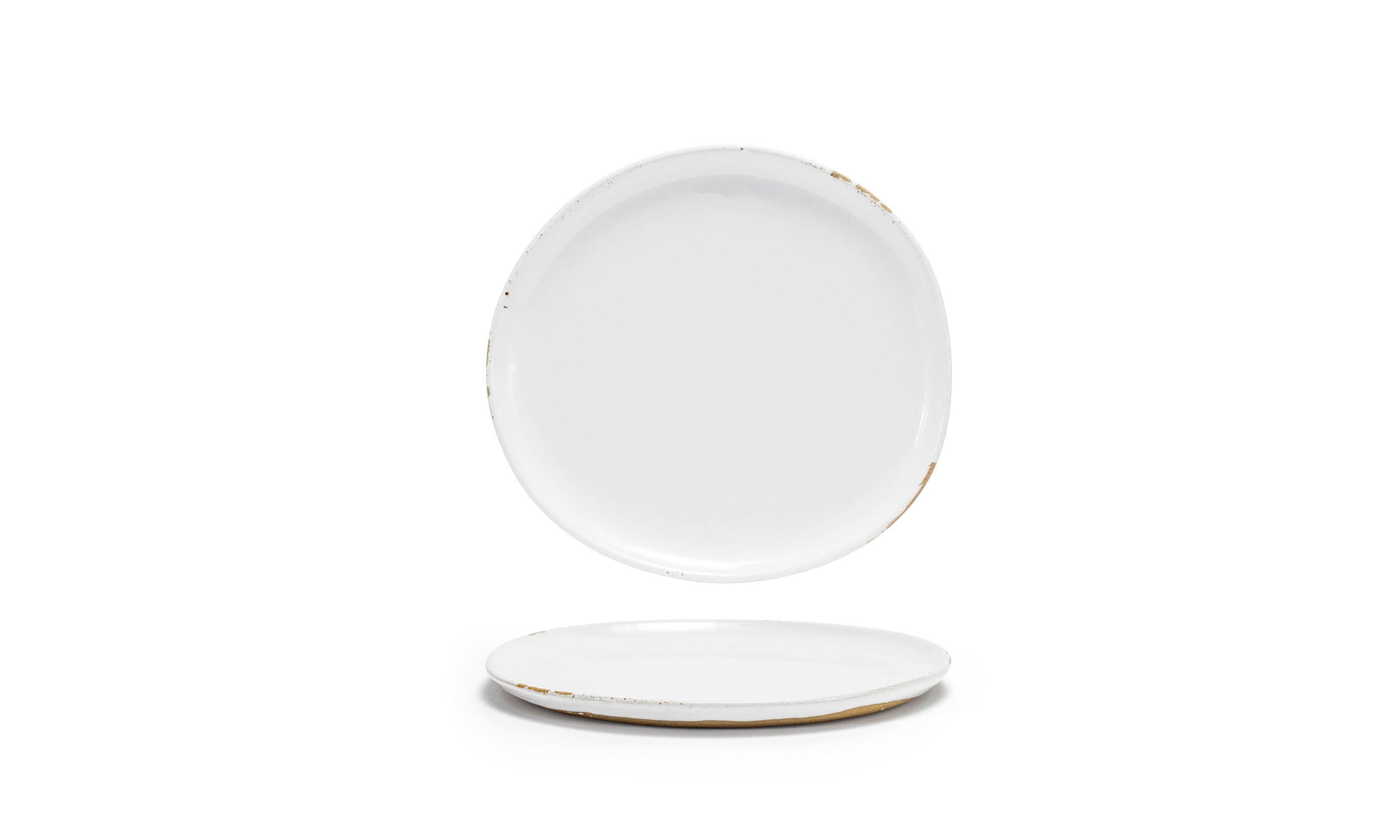Front of the House Front of the House 9" Round Artefact® Plate - White (Sold in case pack of 6) FOH-DDP069WHP22