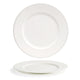 Front of the House Front of the House DDP079BEP21 11.5" Round Catalyst® Rim Plate - Case of 4 FOH-DDP079BEP21