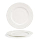Front of the House Front of the House DDP080BEP21 11.5" Round Catalyst® Rim Plate - Facet™ - Case of 4 FOH-DDP080BEP21