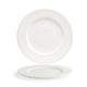 Front of the House Front of the House DDP082BEP22 10.62" Round Catalyst® Rim Plate - Case of 6 FOH-DDP082BEP22