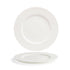 Front of the House Front of the House DDP083BEP22 10.62" Round Catalyst® Rim Plate - Facet™ - Case of 6 FOH-DDP083BEP22