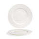 Front of the House Front of the House DDP084BEP22 10.62" Round Catalyst® Rim Plate - Focus™ - Case of 6 FOH-DDP084BEP22