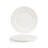 Front of the House Front of the House DDP087BEP22 9.5" Round Catalyst® Rim Plate - Focus™ - Case of 6 FOH-DDP087BEP22