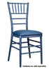 Chivari Deep Blue Sea ColorCore™ Resin Steel Skeleton™ Chiavari Chair CCRDBS-STEEL-AX-T