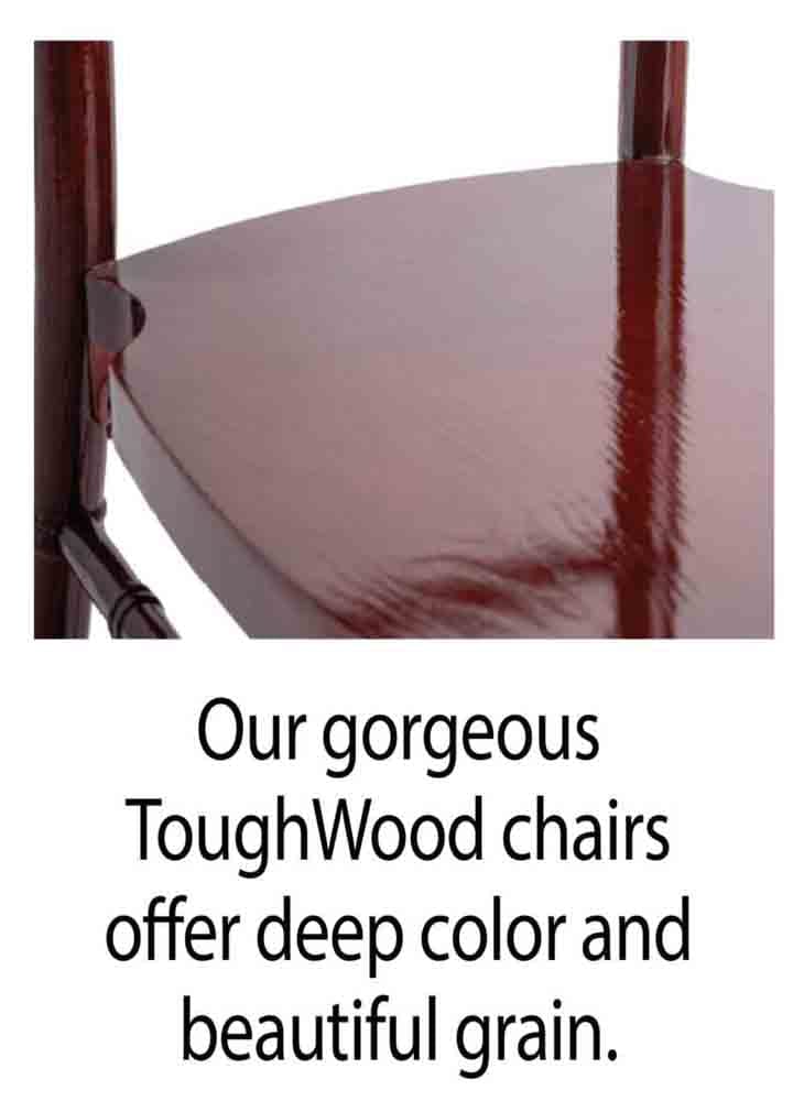 Chivari Mahogany Red Wine ToughWood™ Chiavari Chair CCWM-ZG-T
