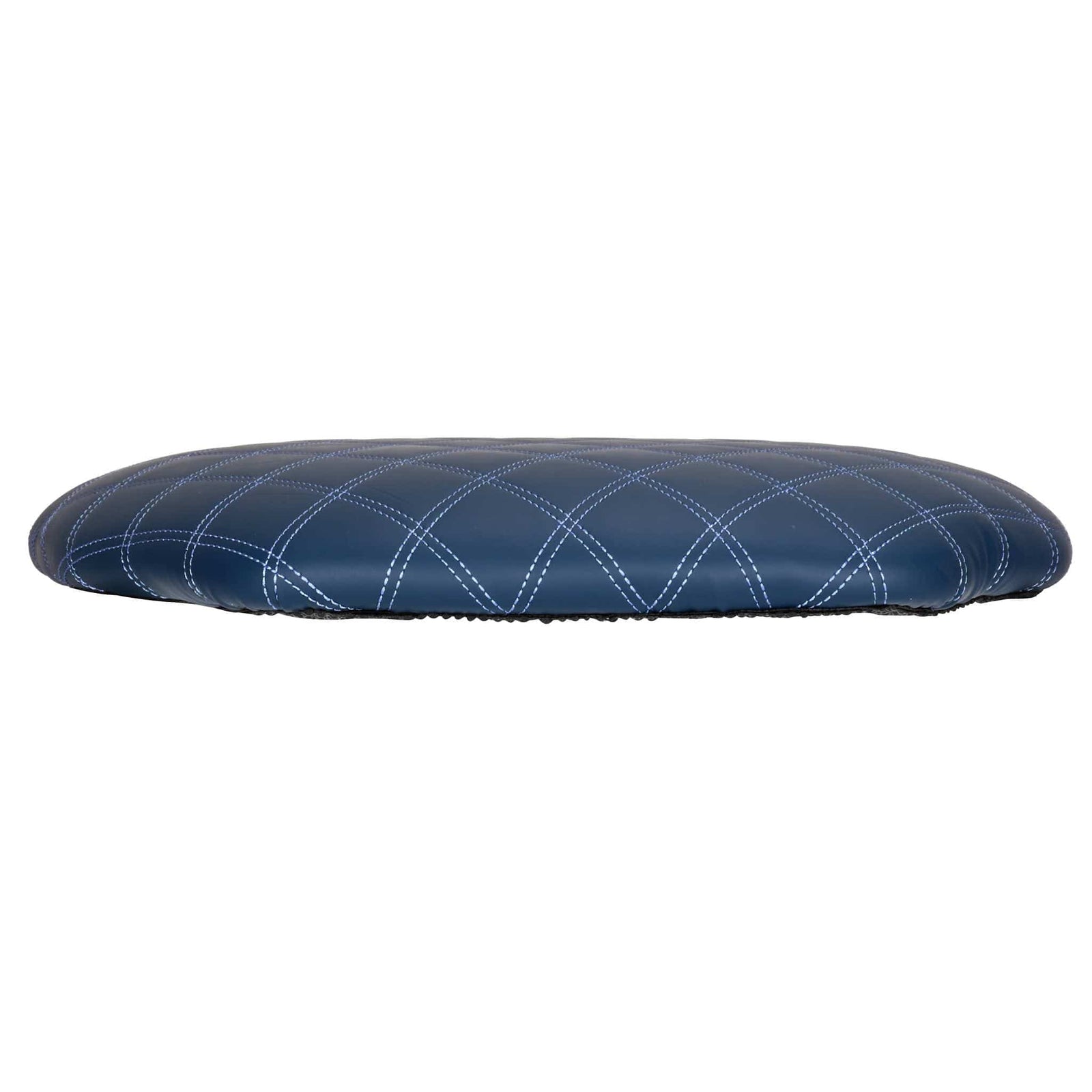 Chivari Deep Blue Sea Vinyl Panel Back Chiavari Cushion with Bentley Stitching and SlipNot™ Technology CUSHPANVINBENTDBS-A