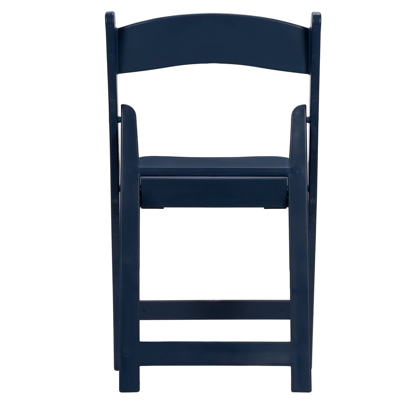 Chivari Deep Blue Sea with Matching Seat Resin Steel Skeleton Folding Chair CFRDBS-ST-A