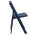 Chivari Deep Blue Sea with Matching Seat Resin Steel Skeleton Folding Chair CFRDBS-ST-A