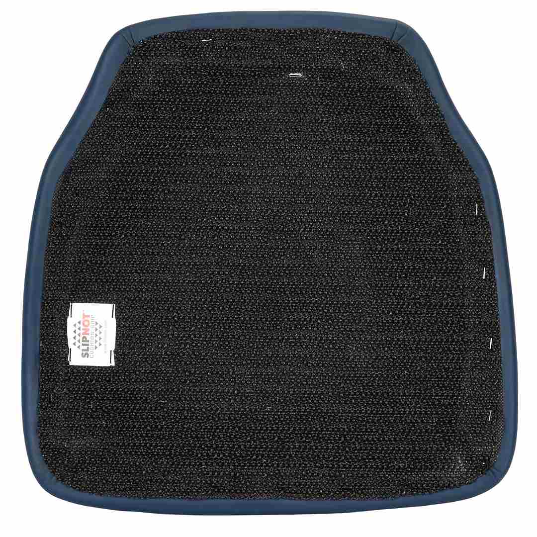 Chivari Deep Blue Sea 1.75" Vinyl Panel Back Chiavari Cushion with SlipNot™ Technology CUSHPANVINDBS-SPNT-AX