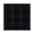 Chivari 12' x 12' Black Portable Dance Floor with Black Edge Trim DF-12X12-BLKB-KT