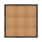 Chivari 12' x 12' Chestnut Portable Dance Floor with Black Edge Trim DF-12X12-CHTB-KT