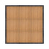 Chivari 12' x 12' Chestnut Portable Dance Floor with Black Edge Trim DF-12X12-CHTB-KT