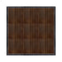 Chivari 12' x 12' Fruitwood Portable Dance Floor with Black Edge Trim DF-12X12-FRTB-KT