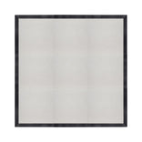 12' x 12' White Portable Dance Floor with Black Edge Trim