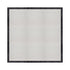 Chivari 12' x 12' White Portable Dance Floor with Black Edge Trim DF-12X12-WHTB-KT