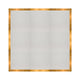 Chivari 12' x 12' White Portable Dance Floor with Gold Edge Trim DF-12X12-WHTG-KT