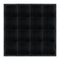 Chivari 16' x 16' Black Portable Dance Floor with Black Edge Trim DF-16X16-BLKB-KT