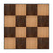 Chivari 16' x 16' Chestnut & Fruitwood Portable Dance Floor with Black Edge Trim DF-16X16-CHTFRTB-KT