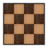 Chivari 16' x 16' Chestnut & Fruitwood Portable Dance Floor with Black Edge Trim DF-16X16-CHTFRTB-KT