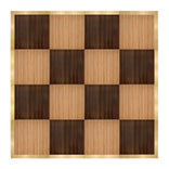 16' x 16' Chestnut & Fruitwood Portable Dance Floor with Classic Gold Edge Trim