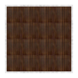 16' x 16' Fruitwood Portable Dance Floor with Silver Edge Trim