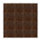 Chivari 16' x 16' Fruitwood Portable Dance Floor with Silver Edge Trim DF-16X16-FRTS-KT