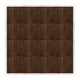 Chivari 16' x 16' Fruitwood Portable Dance Floor with Silver Edge Trim DF-16X16-FRTS-KT