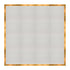 Chivari 16' x 16' White Portable Dance Floor with Gold Edge Trim DF-16X16-WHTG-KT