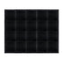 Chivari 16' x 20' Black Portable Dance Floor with Black Edge Trim DF-16X20-BLKB-KT