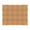 Chivari 16' x 20' Chestnut Portable Dance Floor with Classic Gold Edge Trim DF-16X20-CHTCG-KT