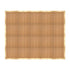 Chivari 16' x 20' Chestnut Portable Dance Floor with Classic Gold Edge Trim DF-16X20-CHTCG-KT