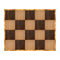 Chivari 16' x 20' Fruitwood & Chestnut Portable Dance Floor with Gold Edge Trim DF-16X20-CHTFRTG-KT