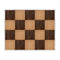 Chivari 16' x 20' Fruitwood & Chestnut Portable Dance Floor with Silver Edge Trim DF-16X20-CHTFRTS-KT