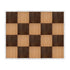 Chivari 16' x 20' Fruitwood & Chestnut Portable Dance Floor with Silver Edge Trim DF-16X20-CHTFRTS-KT