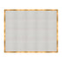 Chivari 16' x 20' White Portable Dance Floor with Gold Edge Trim DF-16X20-WHTG-KT