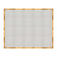 Chivari 16' x 20' White Portable Dance Floor with Gold Edge Trim DF-16X20-WHTG-KT