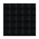 Chivari 20' x 20' Black Portable Dance Floor with Silver Edge Trim DF-20X20-BLKS-KT