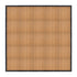 Chivari 20' x 20' Chestnut Portable Dance Floor with Black Edge Trim DF-20X20-CHTB-KT